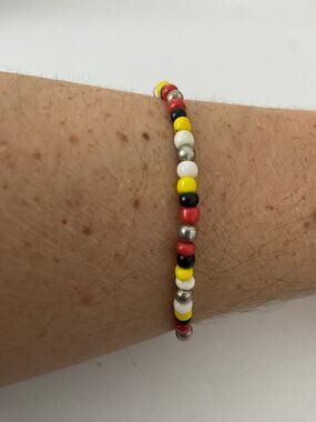 Colorful beaded bracelet
